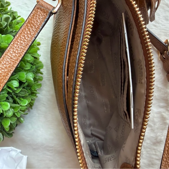 Michael Kors Brown Leather Crossbody Bag - Picture 10 of 10